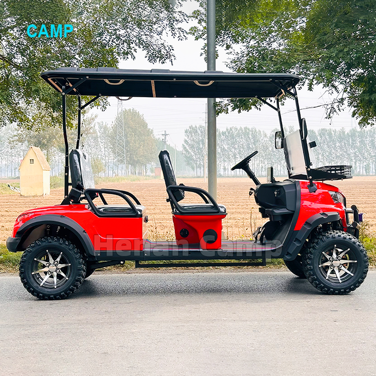 Henan Camp Standard Good Price Club Car Golf Cart Personal 2 4 6 8 Seater Street Legal Golf Cart for Sale