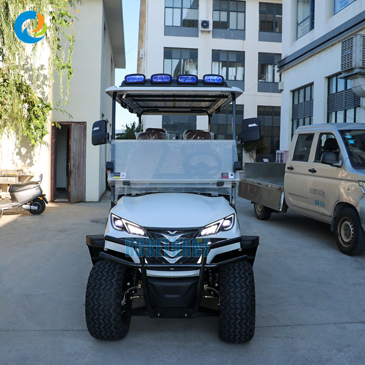 Robetaa New Electric 6 Seater Golf Cart Power Direct Manufacturer Sales Excellent Quality for Personal Use Resale