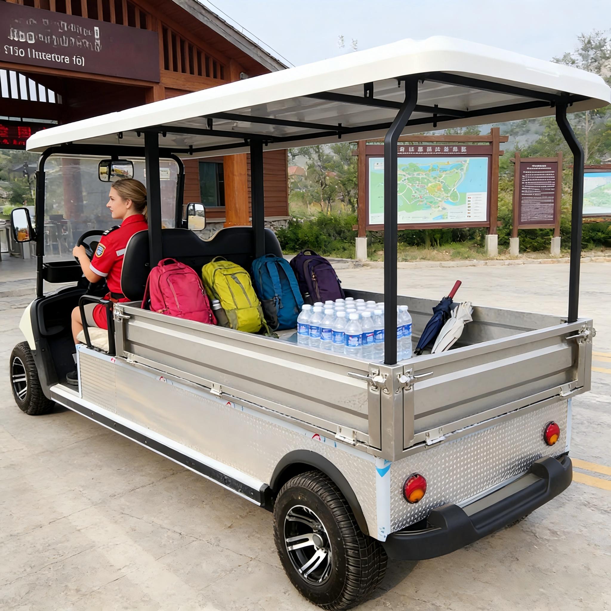 Electric Two Seat Golf Truck With Factory Quantity Pricing Through High Volume Orders for Maximum Fleet Savings