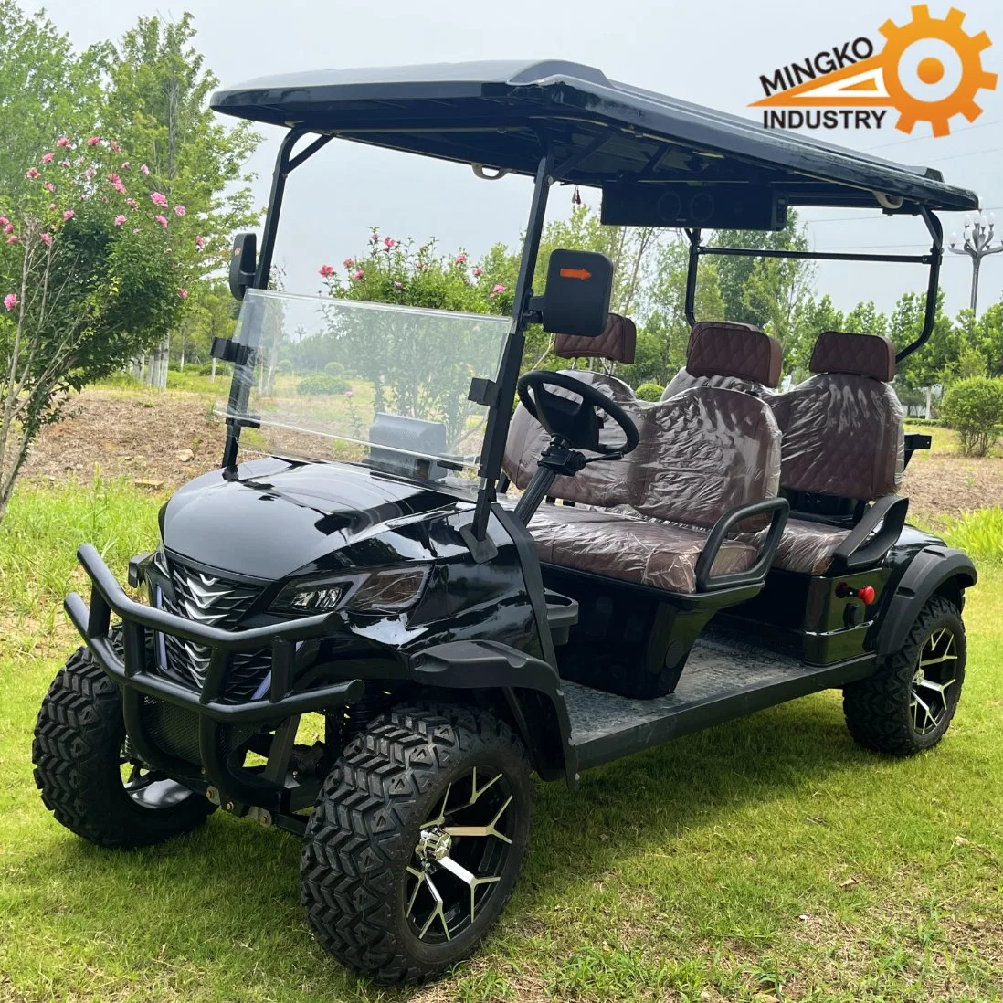 60/72V New Launched Wholesale 2/4/6 Seat Golf Course Electric Vehicle Golf Cart with Comfortable for Sale