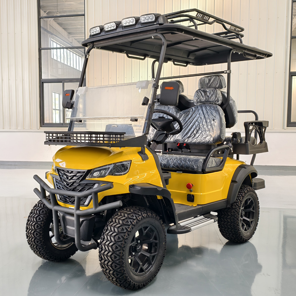 SEEWORLD Wholesale Hot Selling Smart Urban Mini New Energy 4KW AC Motor 70-90km Range 4 Wheel Club Electric Golf Cart for Sale
