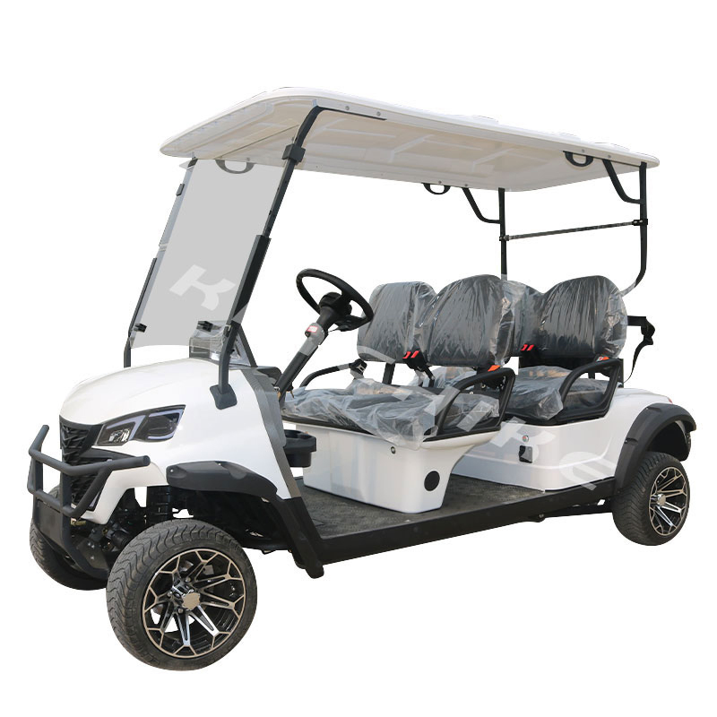 Electric 48V 4 Seater Golf Cart with Comfortable Seats for Golf Course
