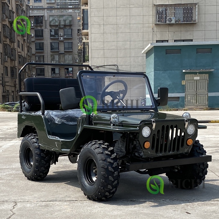 Hot Sale Four Wheeler 4WD 2 /4 Seats Buggy Car 4x4 125cc 150cc 200cc 300cc 350cc 400cc Go Karts Gasoline Golf Carts Jeeps Adults