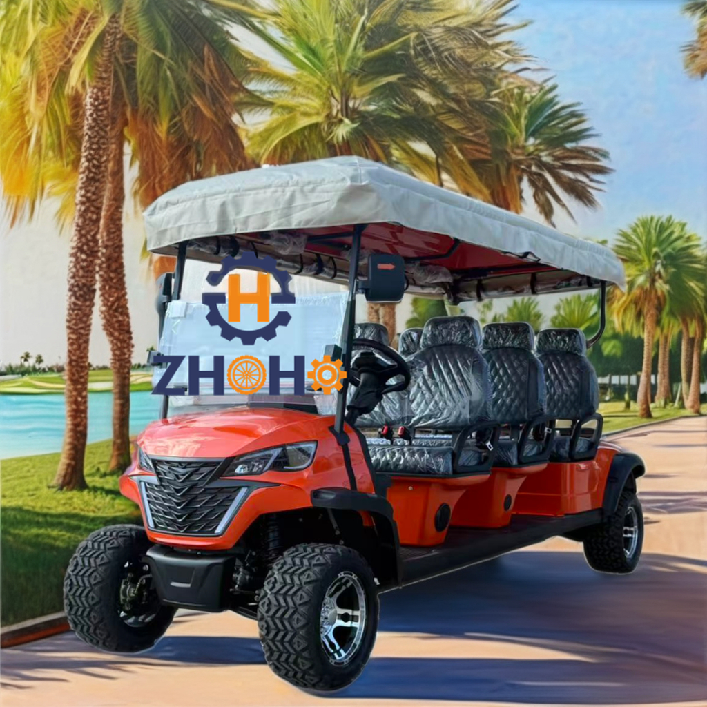 Chinese Electric Personal Golf Cart Hot Sales Golf Car 6 Seater Facing Forward Golf Cart