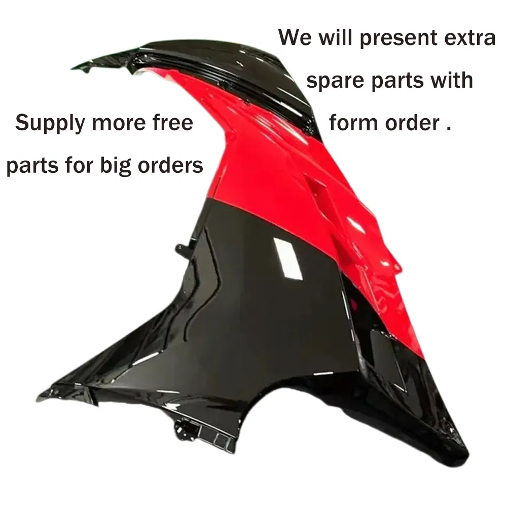 Electric Motorbike Orange Red Fuel Tank Moto Bike Spare Parts