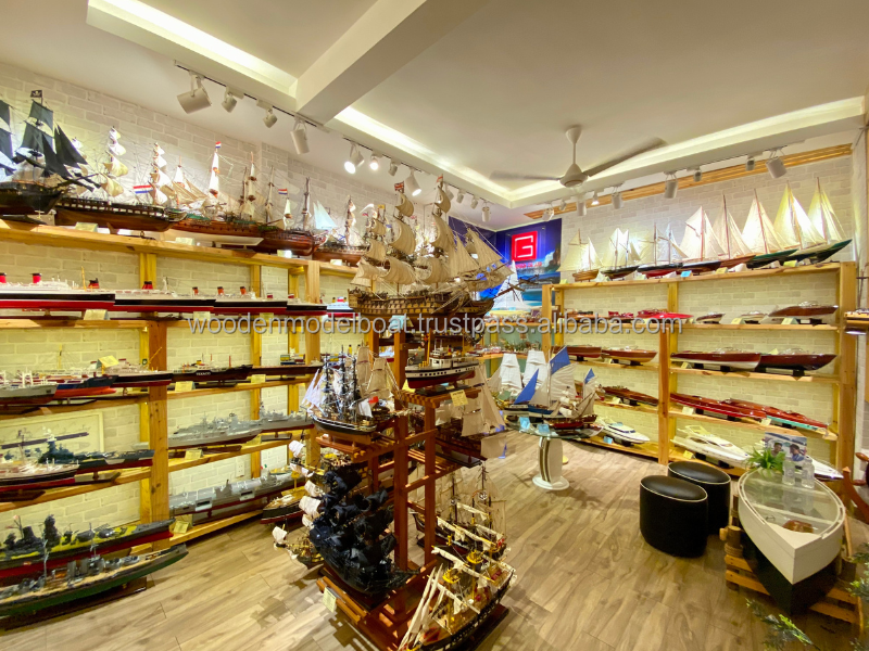Wooden Model Showcase