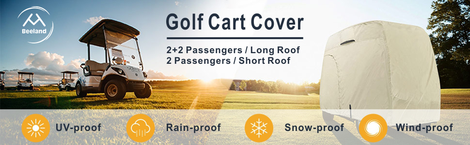 Golf Cart Cover Main View