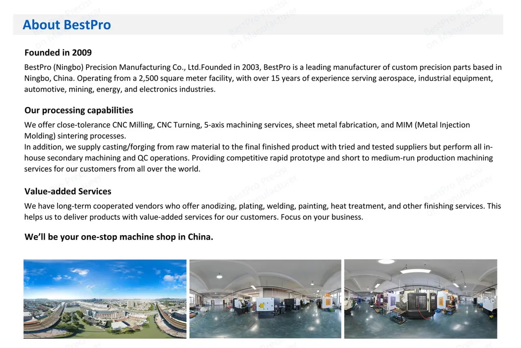 Aluminium Alloy Manufacturing Components