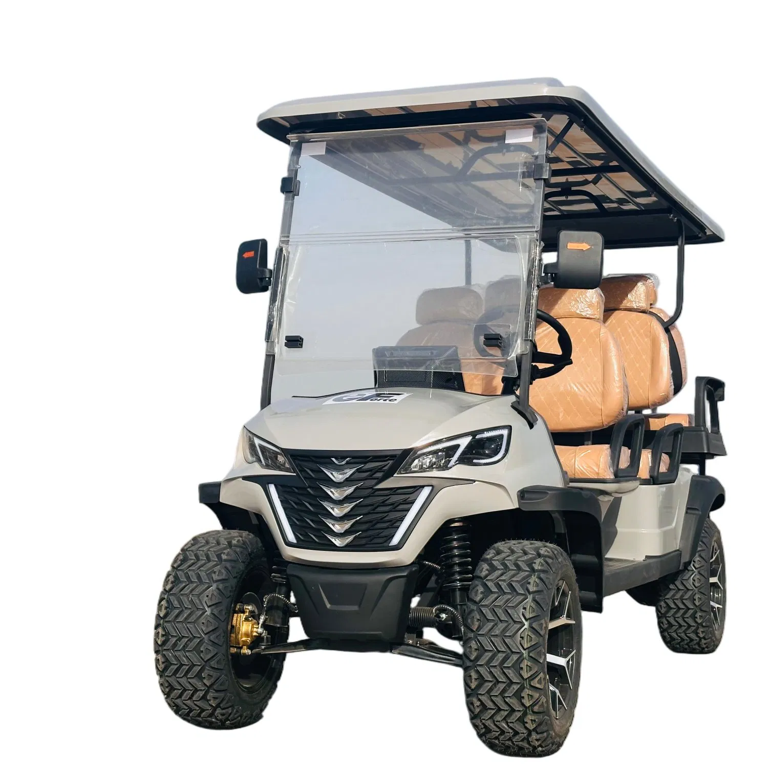 Premium Electric Vehicle Cart 6-Seater Electric Golf Cart Golf Trolley for Effortless Course Travel Golf Course Go-Carts