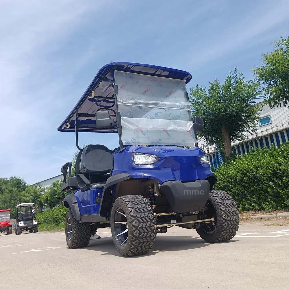 Luxury 2+2 Electric Mini Car 4 Seater Lithium Battery Operated Golf Cart