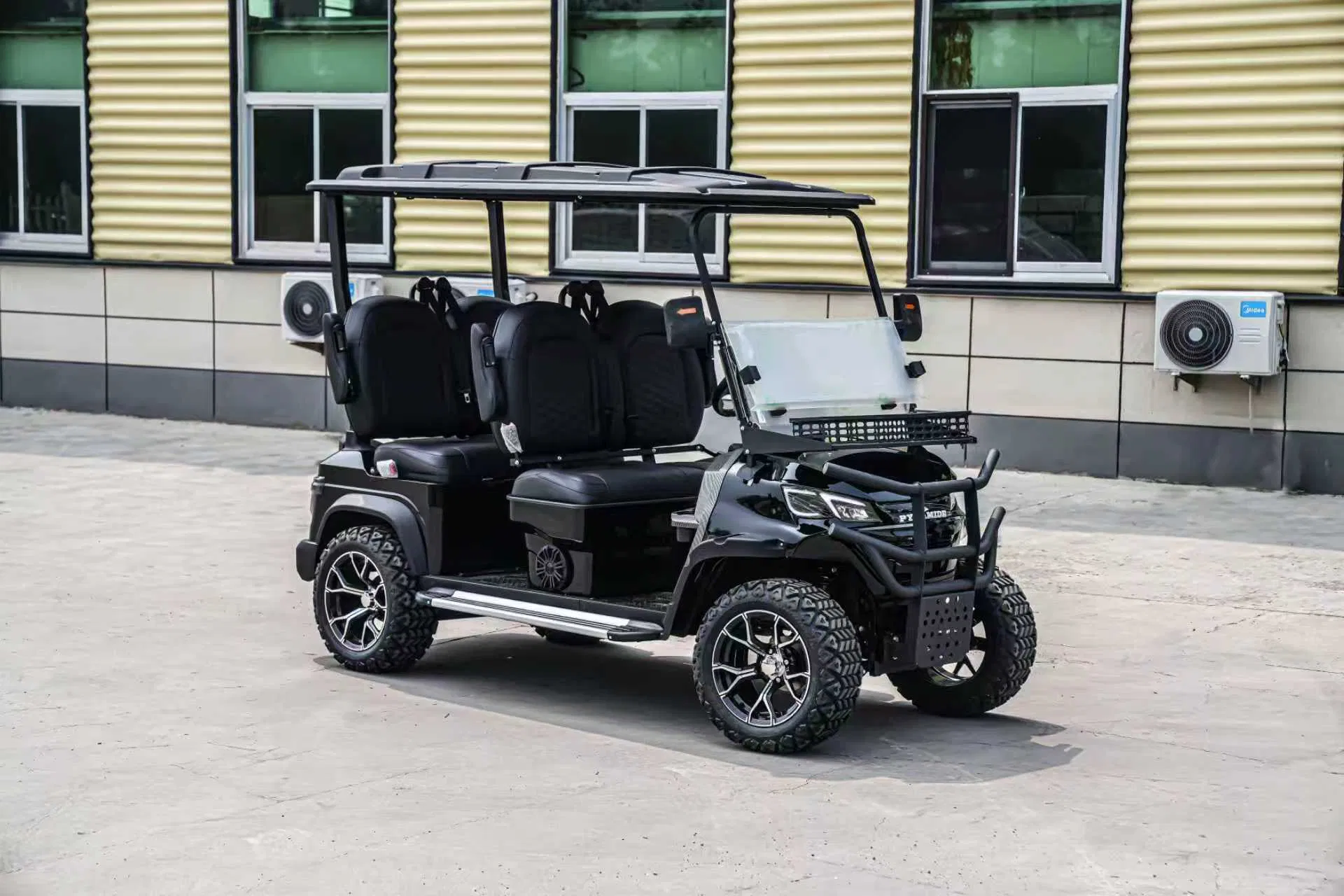 Luxury Shuttle Buses and Golf Carts for Hotel Guest Transport