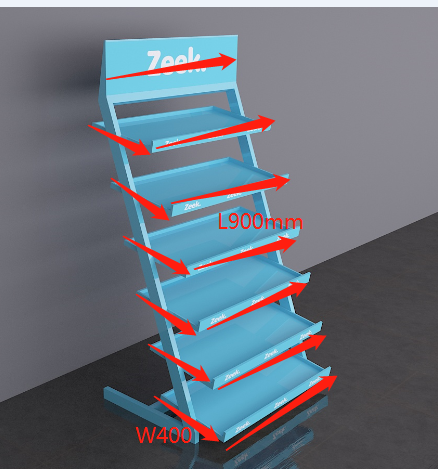 Retail shop hanging display furniture