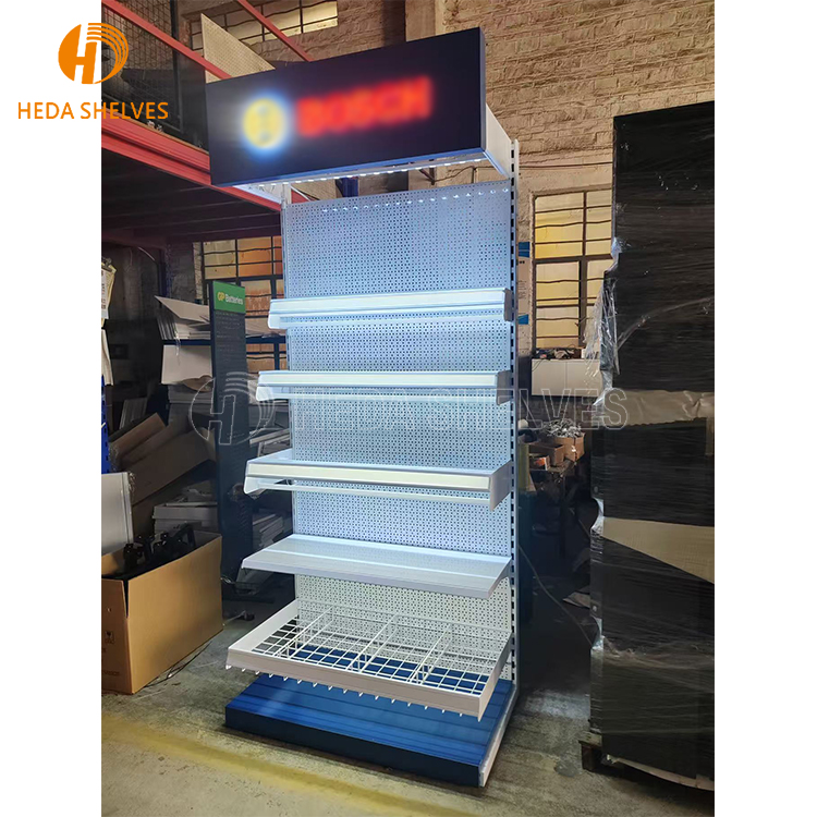 Factory Metal Hook Hardware Display Stand/hand Tool Powder Tool Rack Display Supermarket Shelf/adjustable Shelf Exhibition Shelf