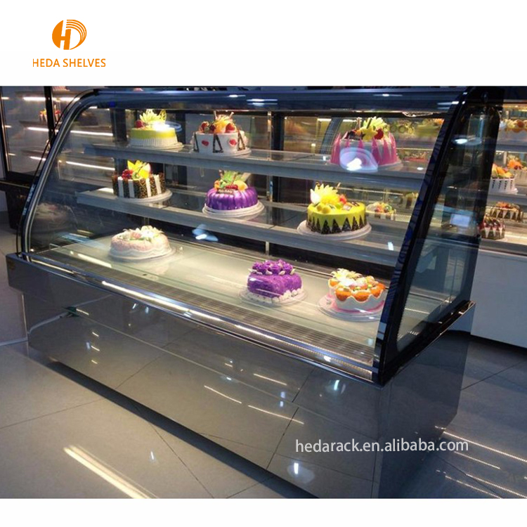 Commercial Equipment Restaurant Drawer Type Bakery Cake Refrigerator Showcase