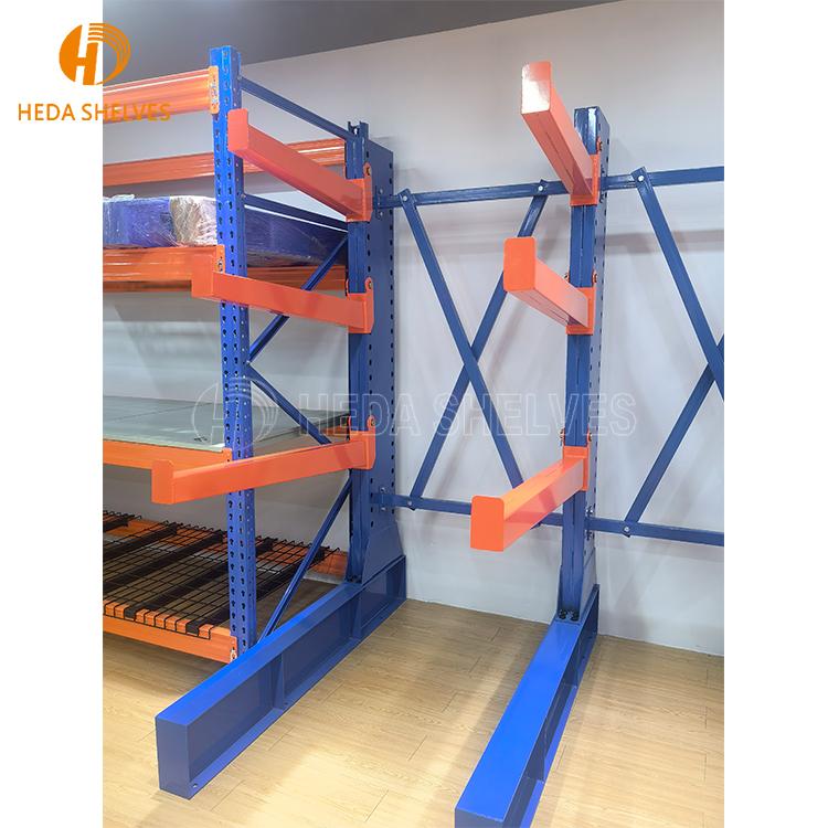 China Wholesale Industrial Warehouse Heavy Duty Single Side Cantilever Rack