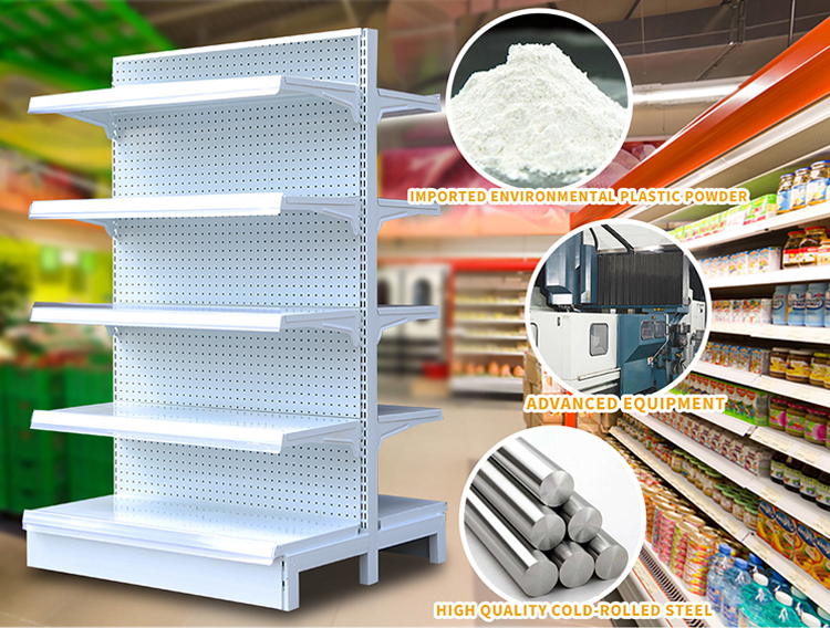 Custom gondola shelving