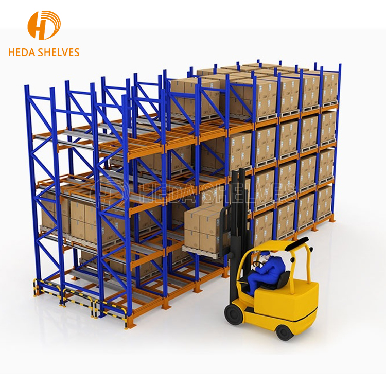Drive-in Pallet Storage Rail Details