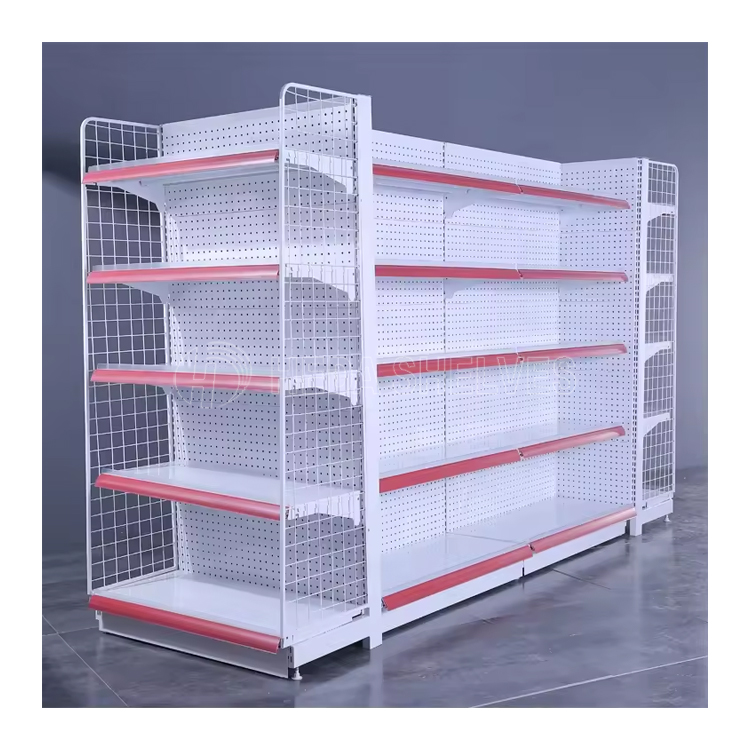 Various Styles Supermarket Display Shelf, Display Stand for Gondola Shelving