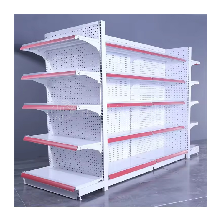 Various Styles Supermarket Display Shelf, Display Stand for Gondola Shelving