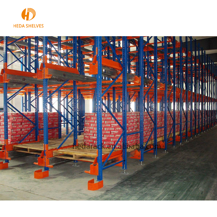 OEM High-Tech Radio Shuttle Pallet Rack Industrial Steel Automatic Warehouse Racking System for Storage