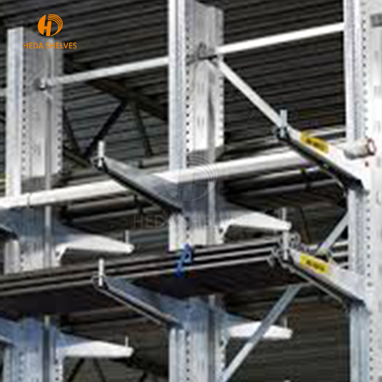 Warehouse Industrial Heavy Duty Storage Metal Cantilever Racking