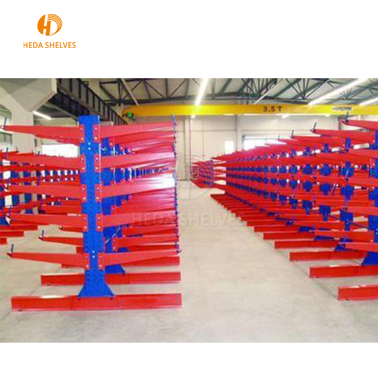 Fast Delivery Steel Beam Cantilever Rack or Shelf for Pipe