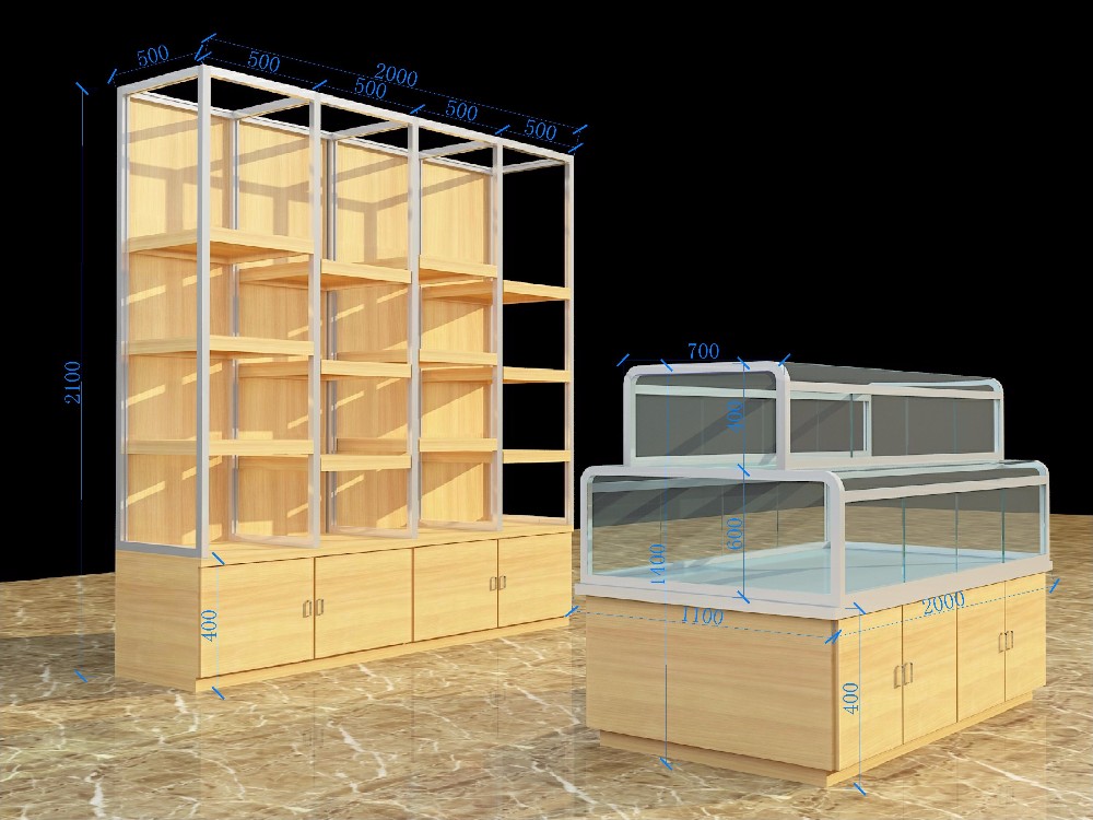 Shelving system detail