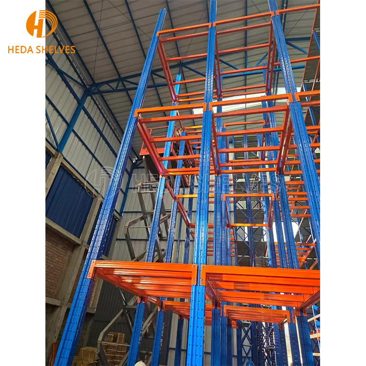 Modern Multi Tier Floor Steel Food Industrial Storage Warehouse Attic Shelves Heavy Duty Pallet Mezzanine Rack System