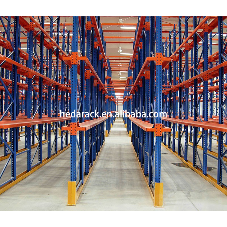 High-Capacity Drive-In Pallet Racking Storage System Drive-in Rack for LIFO Pallet Organization Drive in Racking Steel Units