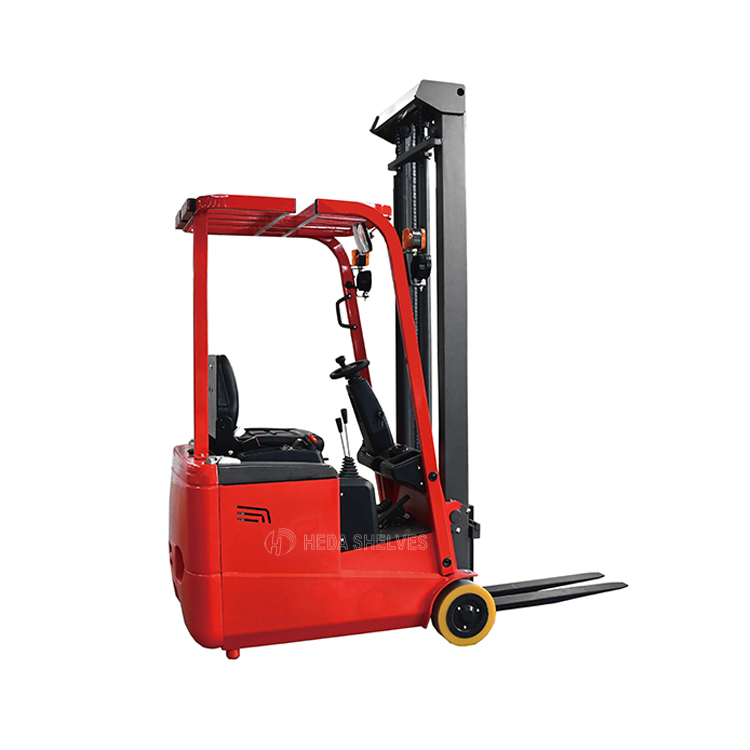 Heda AC Driving Stacker System Maintenance Friendly Electric Walkie Stacker Forklift With Large Storage Battery