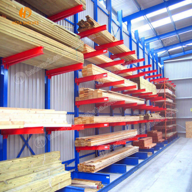 HEDA Industrial Adjustable Cantilever Rack System Automation