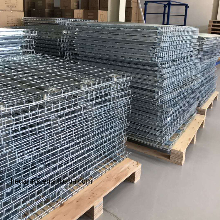 Rack Store Shelving Metal Shelf Warehouse Welded Wire Mesh Deck