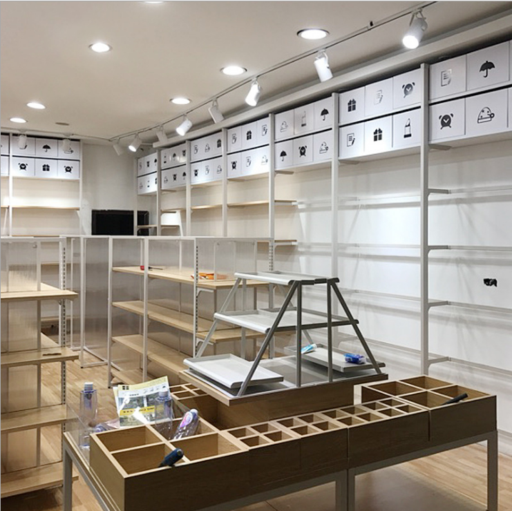 Wooden shelf structure option