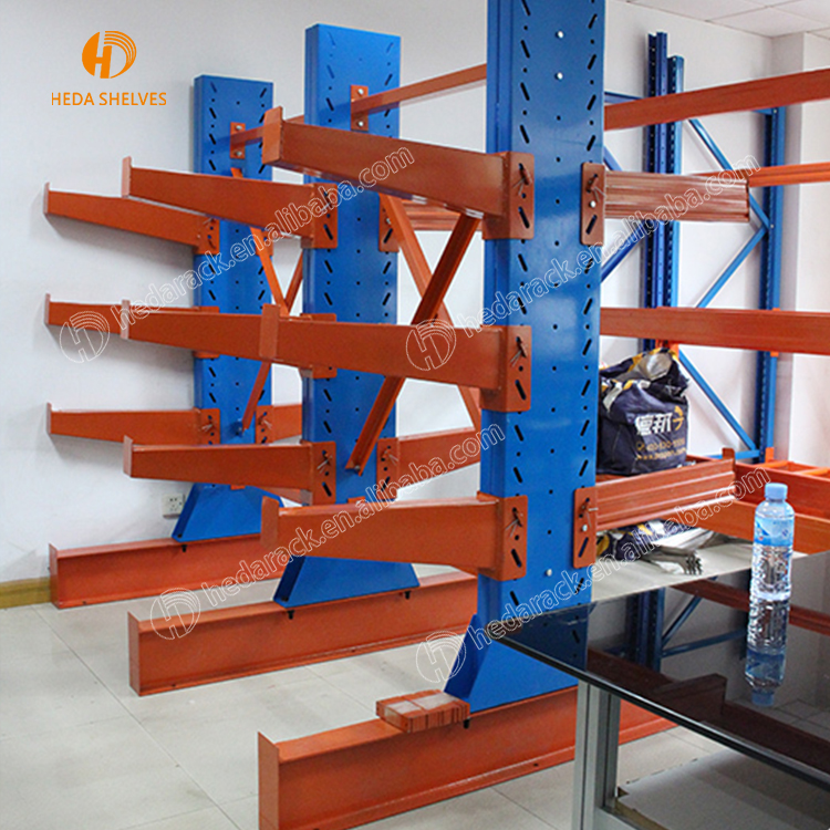 HEDA Industrial Adjustable Cantilever Rack System Automation