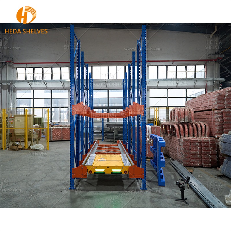 Automated Warehouse Steel Storage Racks Durable Radio Shuttle Racking System for Cold Storage