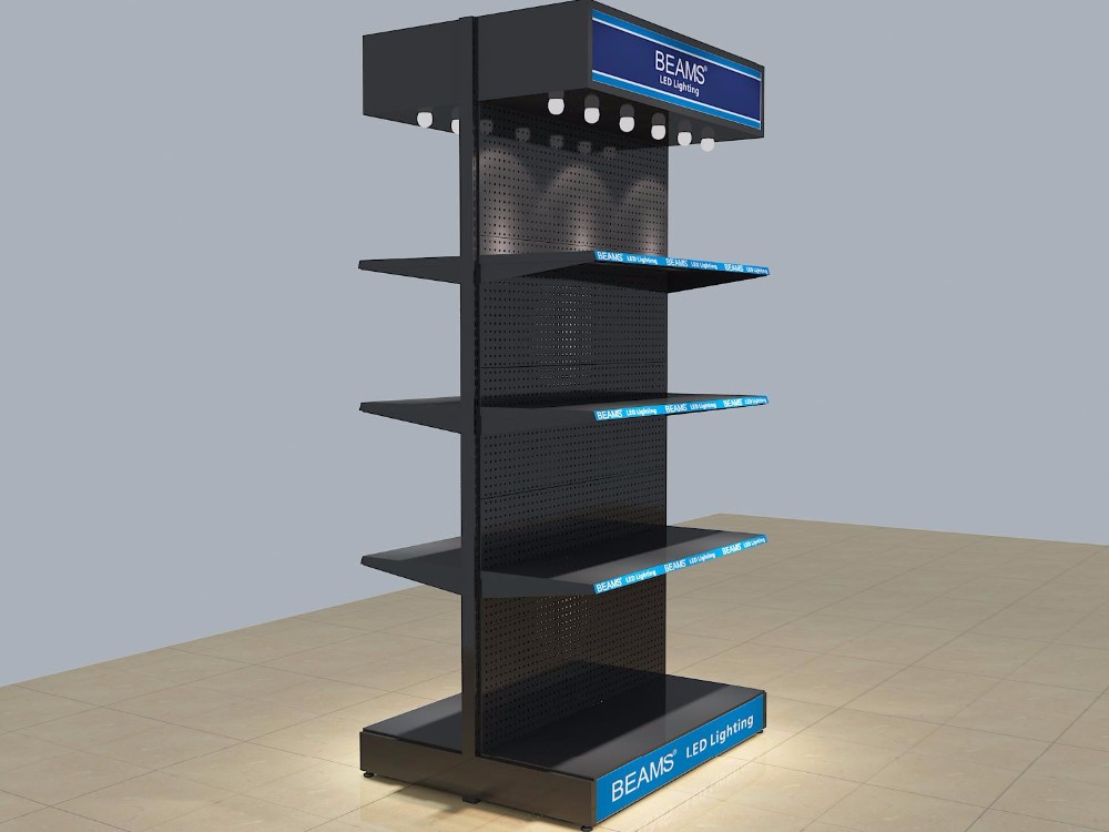 Adjustable upright metal rack structure