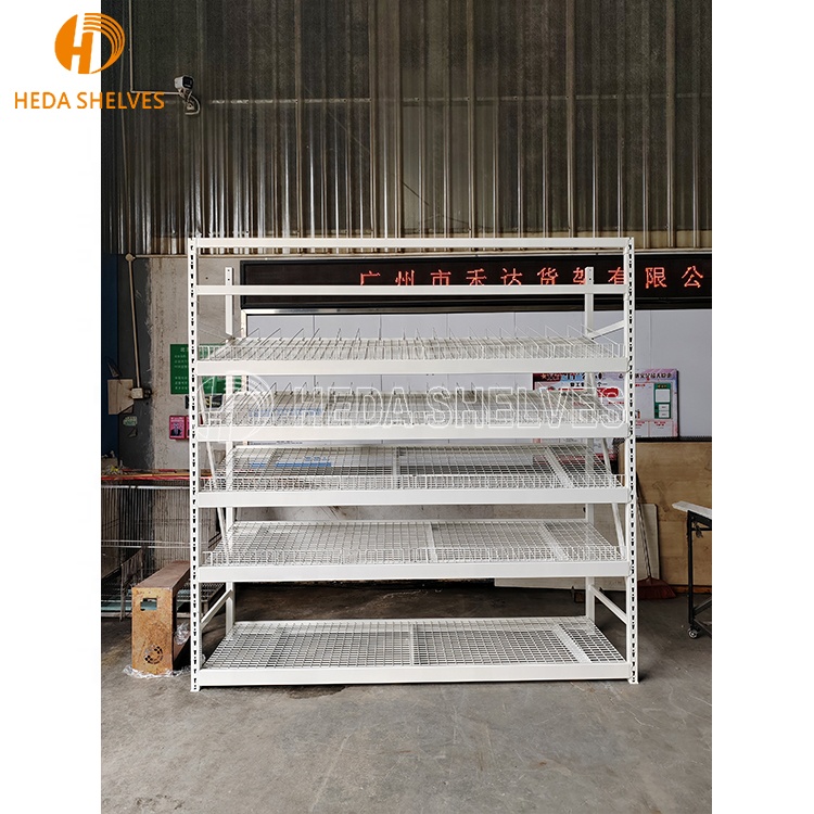 HEDA Engine Bottle Oil Metal Display Rack Shelves Pegboard Display Rack