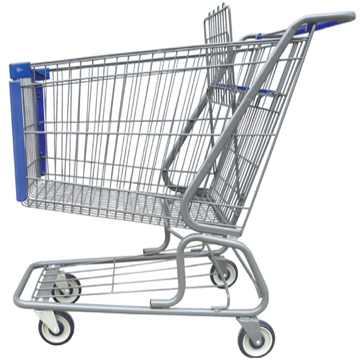Coin Operated Lock Shopping Supermarket Metallic Trolley Cart Wheel Coin Lock Used in Supermarket
