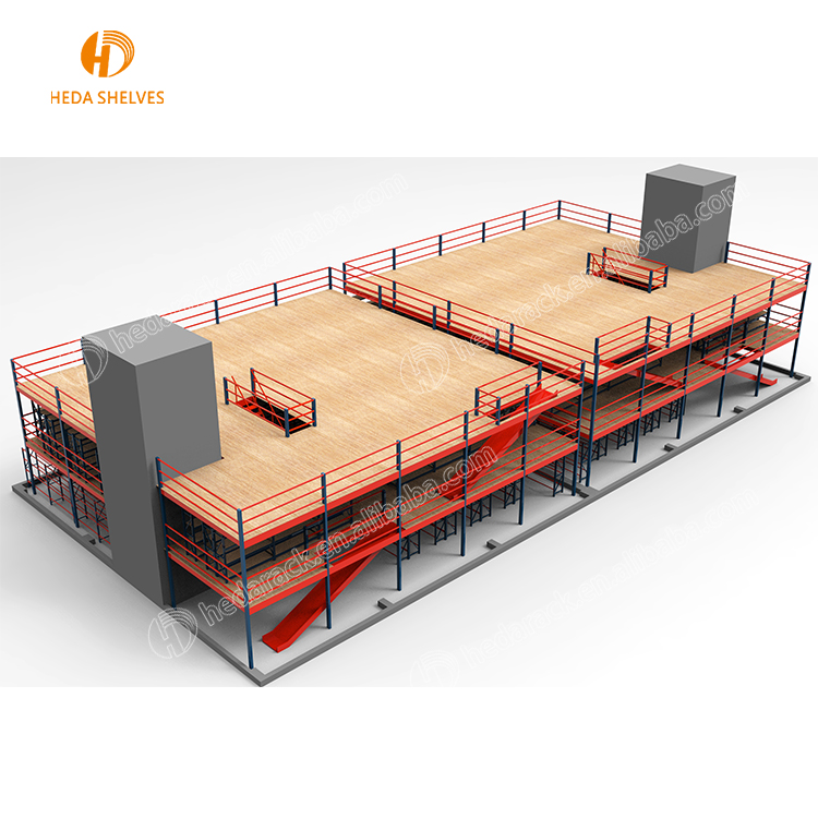 Industrial Platform Racking Details