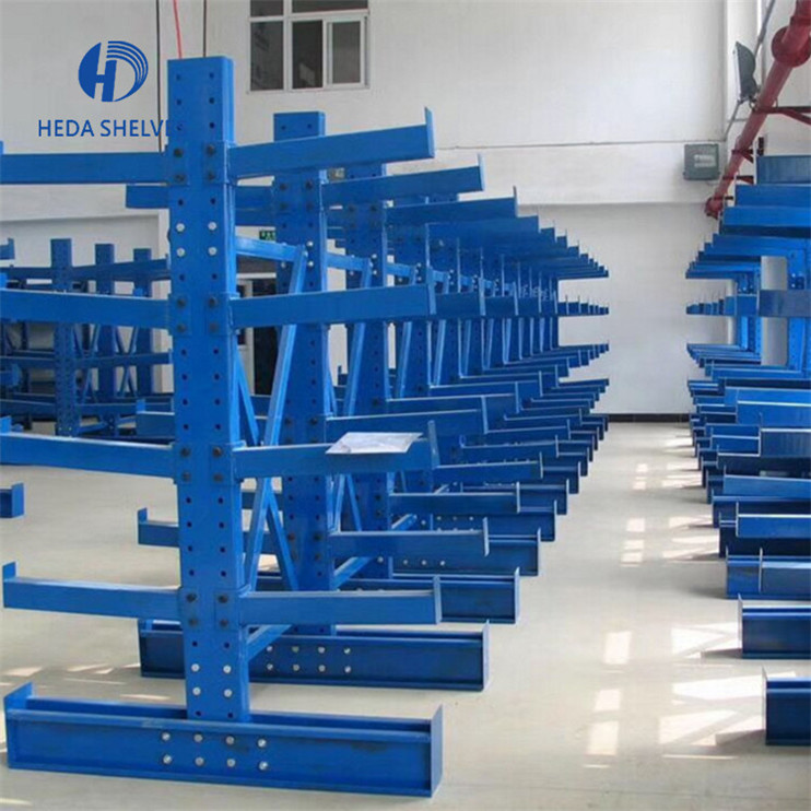 Wholesale Height Adjustable Storage Shelf Galvanized Heavy Duty Cantilever Rack