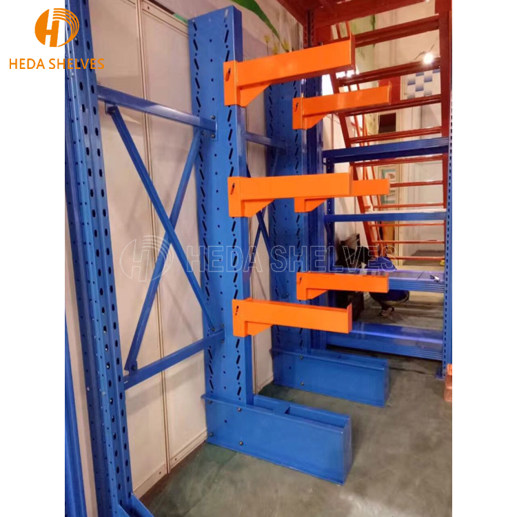 Wholesale Factory Price Heavy Duty Cantilever Rack Steel Plate Storage Rack Cantilever Shelf Shelves System