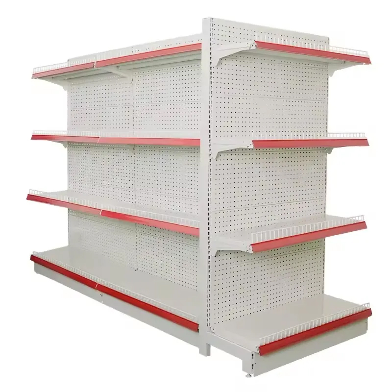 Various Styles Supermarket Display Shelf, Display Stand for Gondola Shelving
