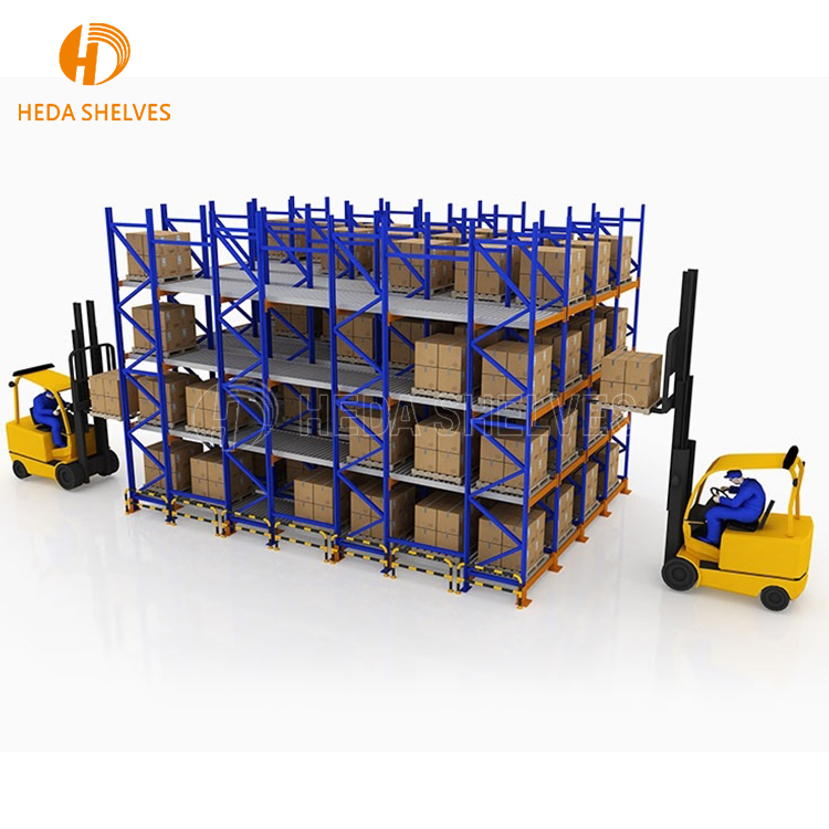 Industrial Steel Drive in Rack Assembly
