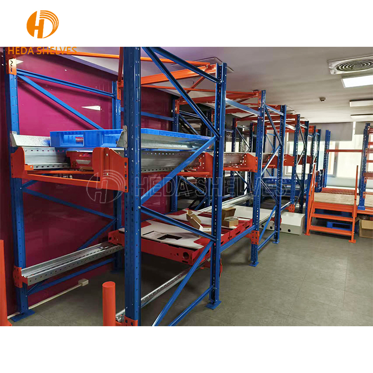 Pallet Shuttle Racking System Warehouse Rack Automatic 4-Way Shuttle Racking Four Way Cold Storage Shuttle Rack