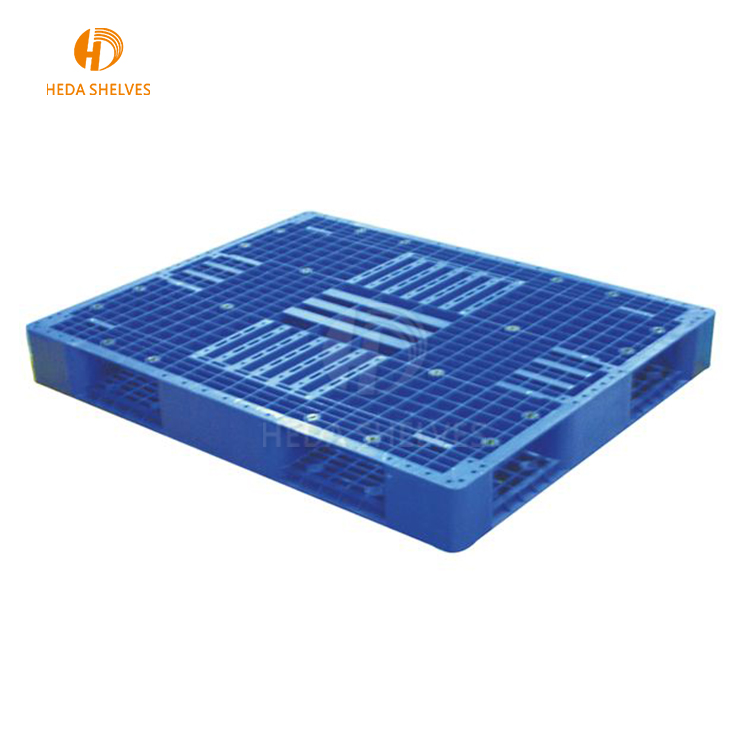 Best Selling HDPE Double-Faced Biodegradable Plastic Pallet Double-Style 4-Way Entry Exported