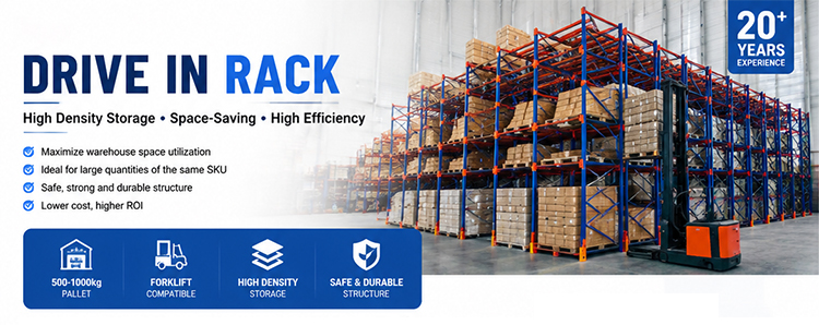 Drive in Pallet Rack System Overview