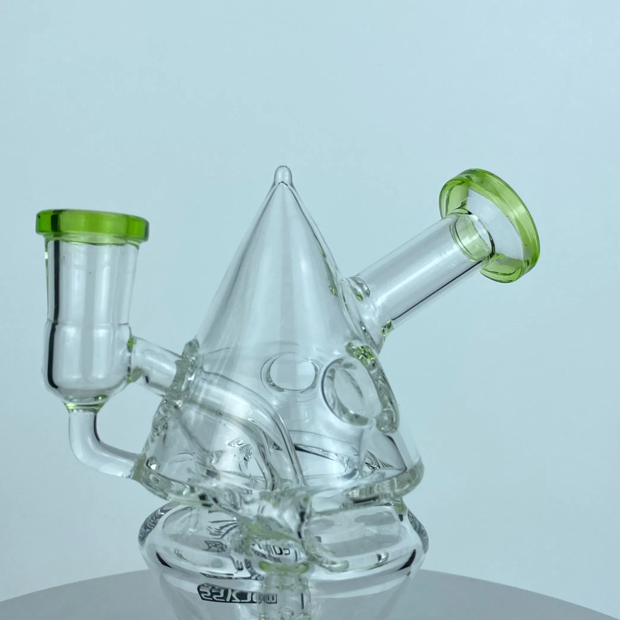 Combine Shower Percolator Recycler Glass Water Pipe