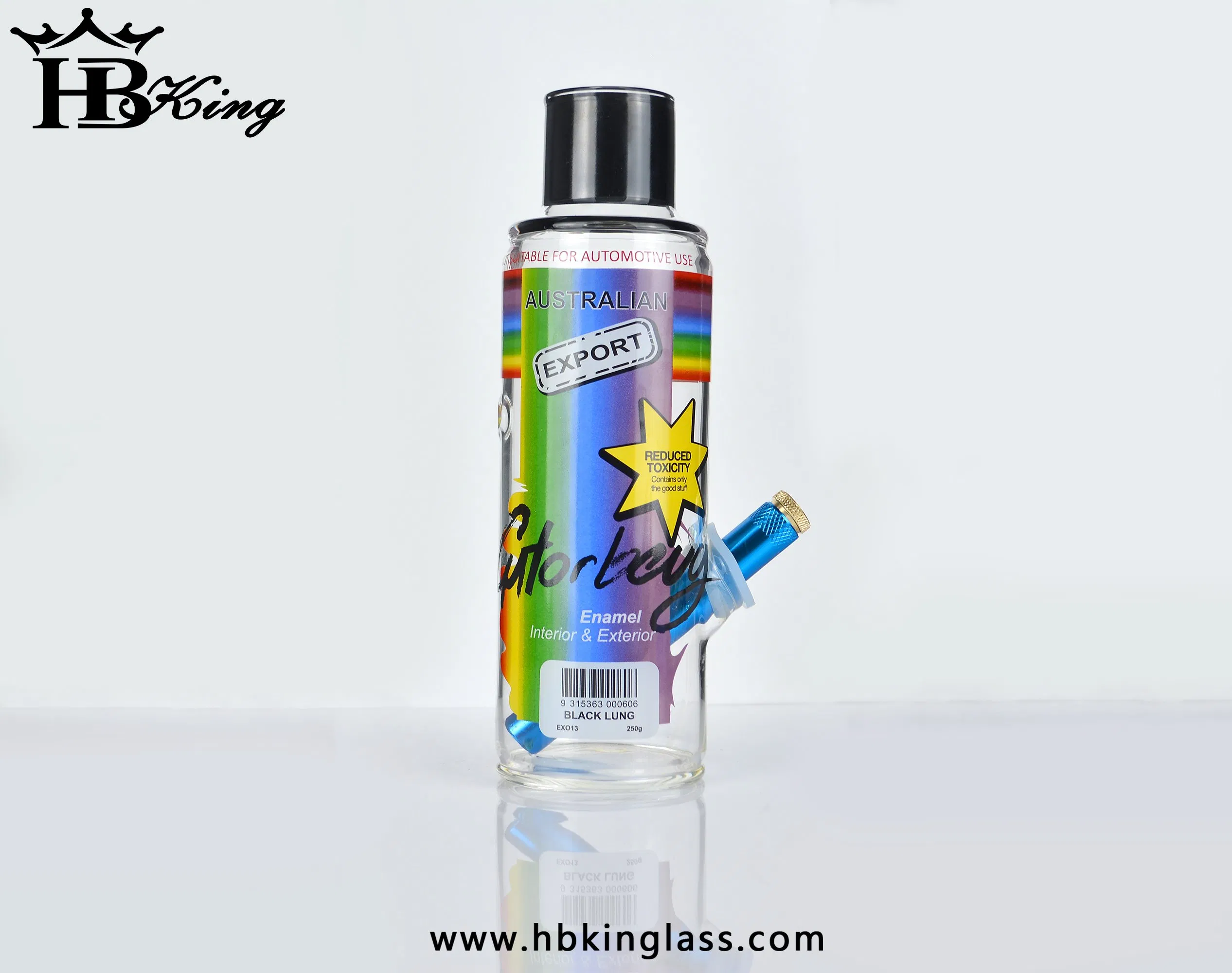 High-Tech Glassworks Rolling Cola Bottle Water Pipe Oil Rig