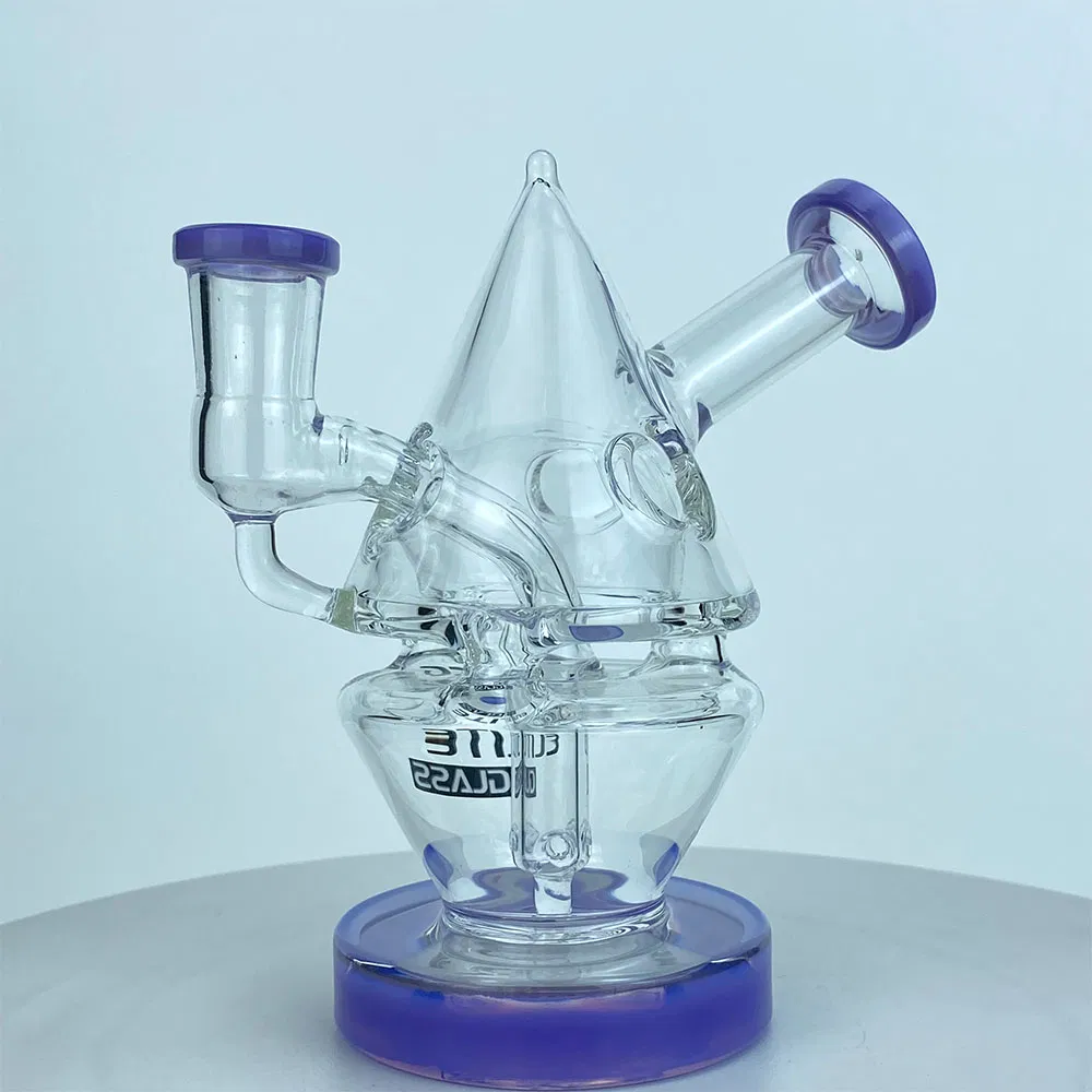 Combine Shower Percolator Recycler Glass Water Pipe