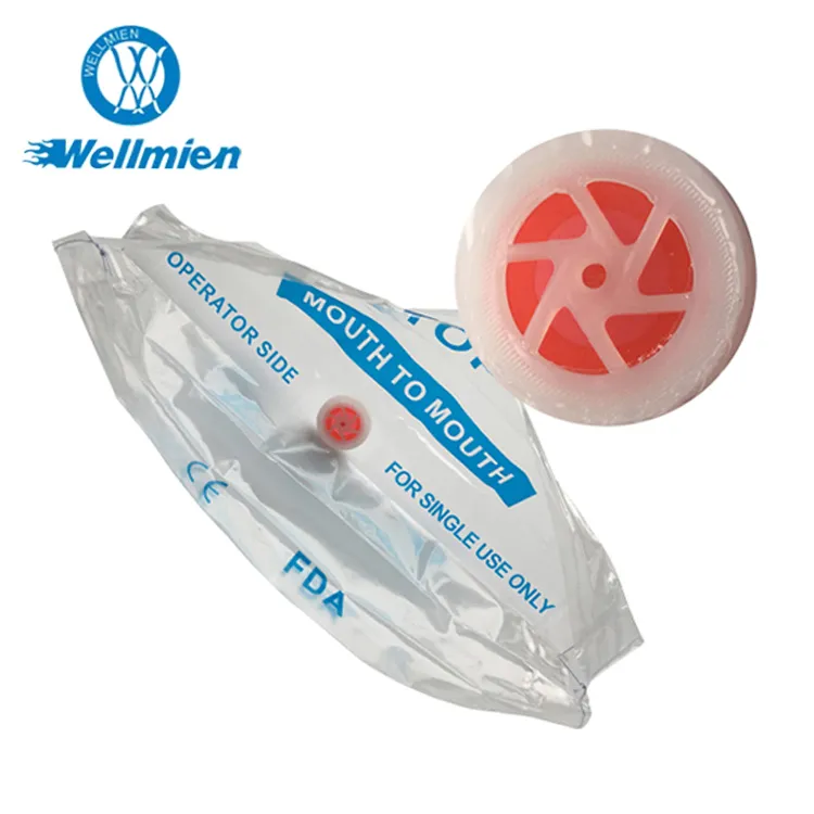 Disposable Mouth to Mouth Resuscitation Device CPR Mask